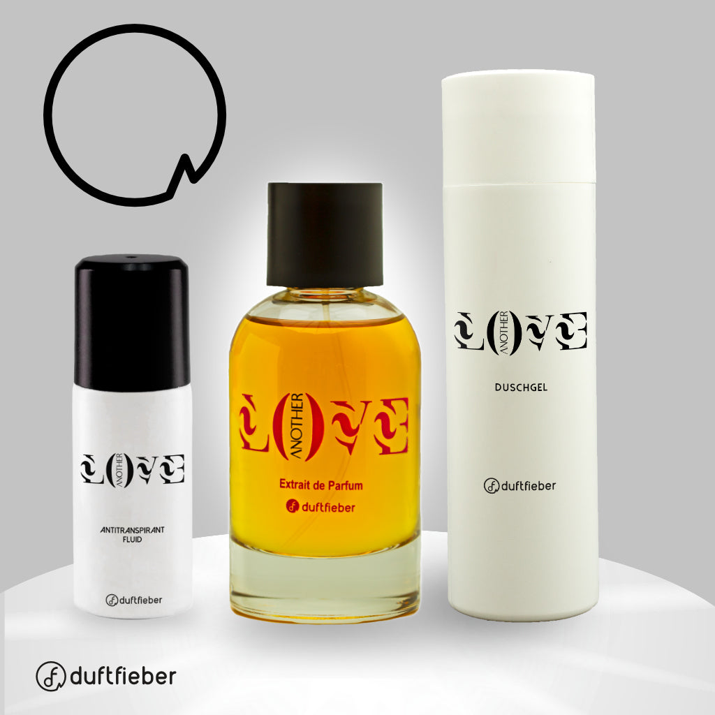 Bild vom Flakon Another Love, Duschgel und Deo Roller